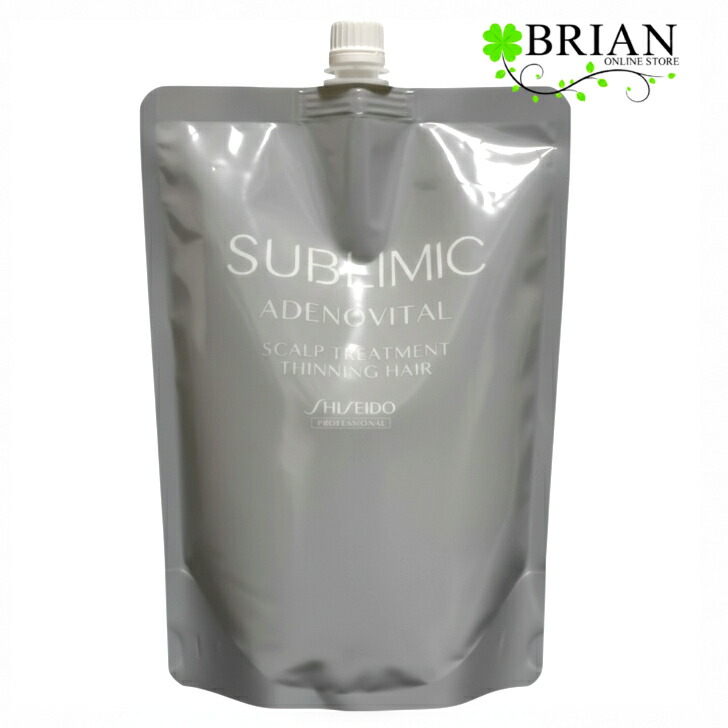 資生堂 アデノバイタル スカルプトリートメント 1800g 詰め替え用