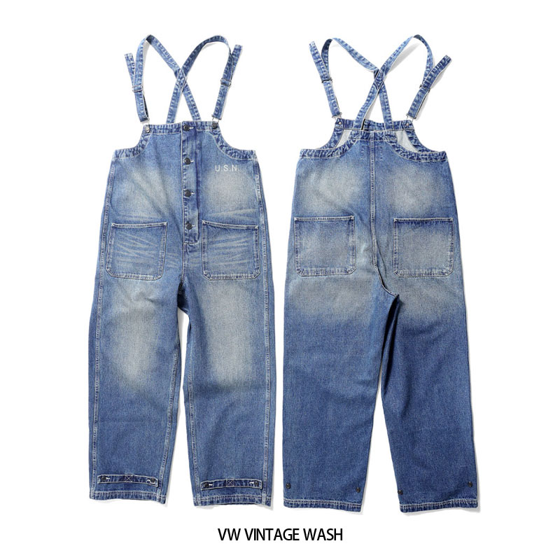 楽天市場】ヒューストン オーバーオール HOUSTON デニム デッキパンツ