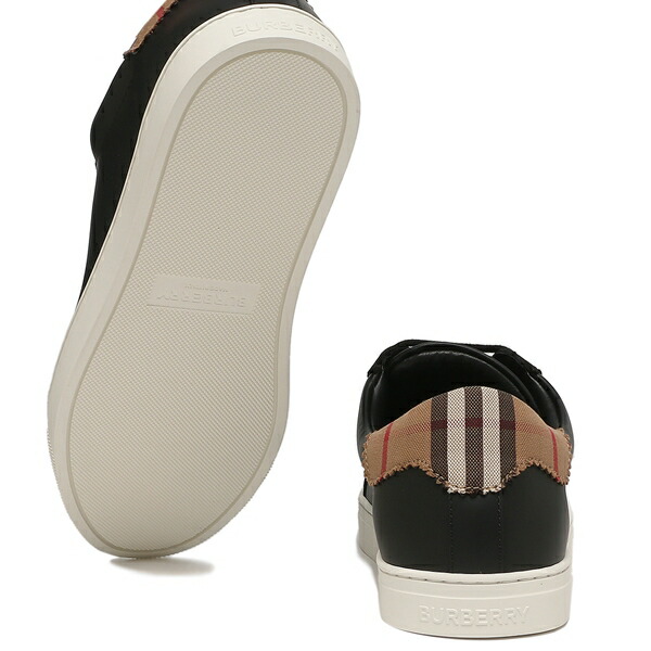 楽天市場】バーバリー スニーカー ロビン ブラック ベージュ メンズ