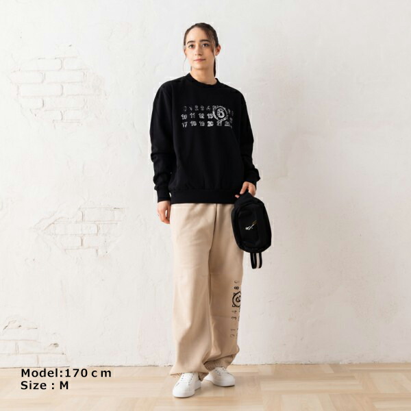 楽天市場】エムエムシックス メゾンマルジェラ スウェット ブラック