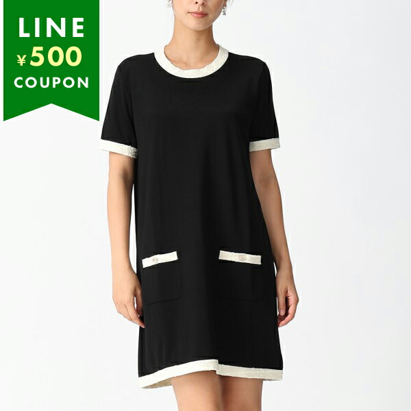 楽天市場】シャネル ワンピース CCマーク ココマーク ブラック