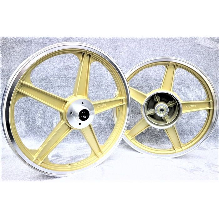 楽天市場】CB400F キャスト ホイール ゴールド ファイブ