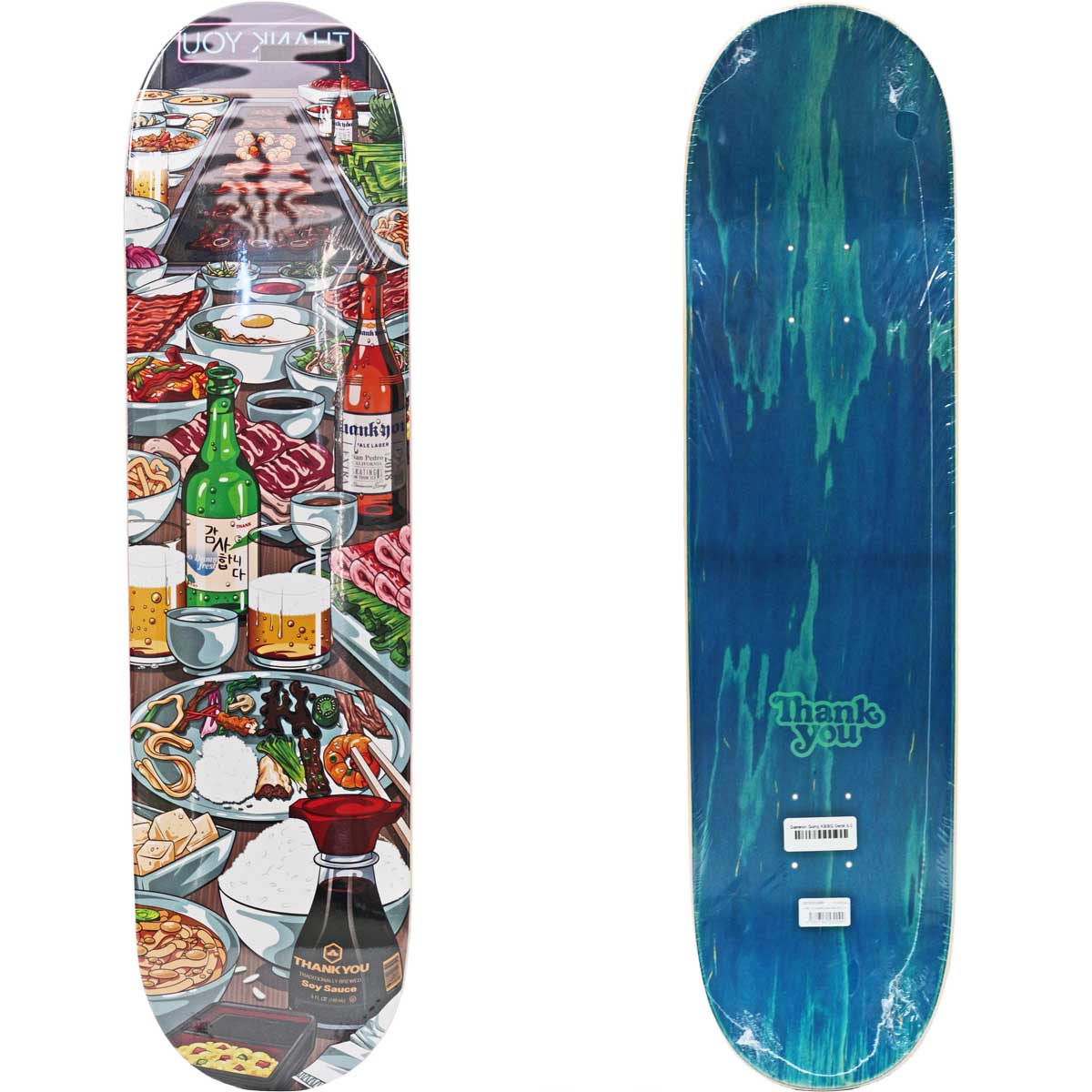楽天市場】【ラスト1本】 サンキュー 8.0インチ スケボー デッキ Thank
