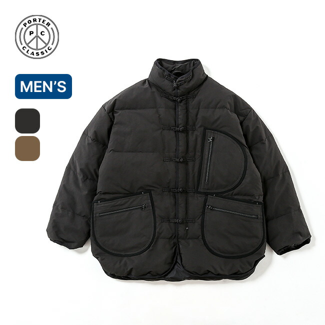 楽天市場】ポータークラシック ウェザーチャイニーズダウンジャケット