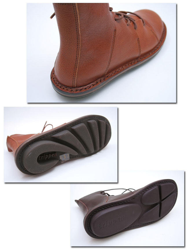 楽天市場】○trippen 【トリッペン】 レースアップショートブーツ