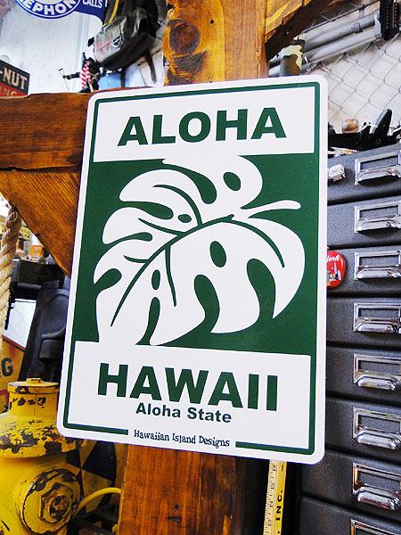 楽天市場】ハワイアンサインボード （モンステラ） 看板 アメリカン