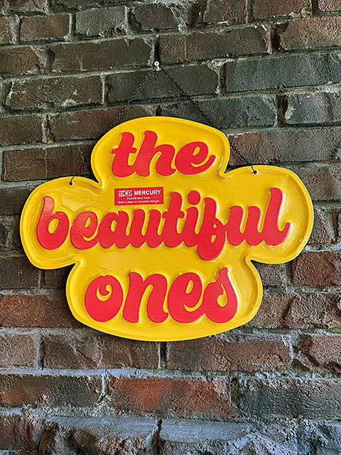 楽天市場】マーキュリー エンボス ティンサイン （ビューティフル