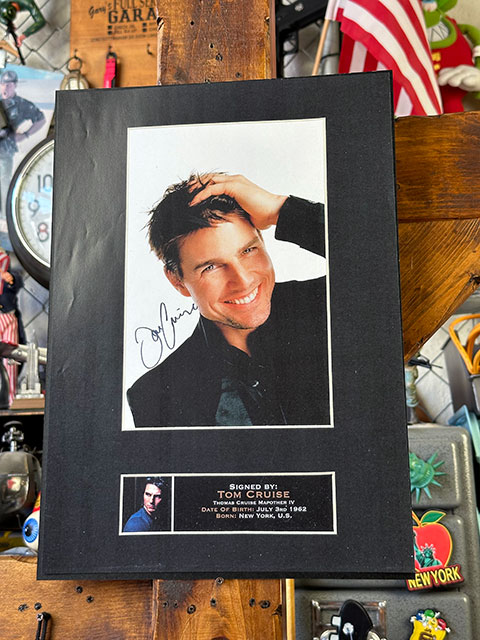 楽天市場】ハリウッドポスター #0058 トム・クルーズ サイン B4サイズ