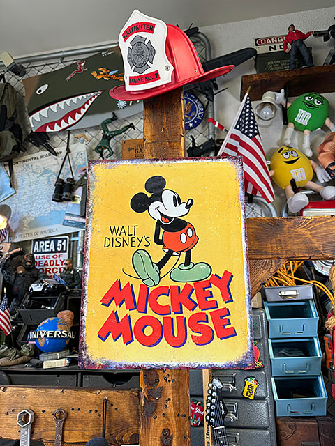 楽天市場】ディズニー クラシックミッキー ブリキ看板 （Old Poster
