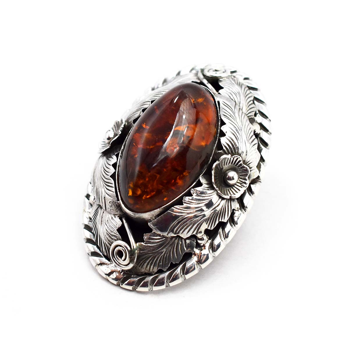 楽天市場】【直径36×26mm】財布 パーツ 希少 琥珀 アンバー コンチョ