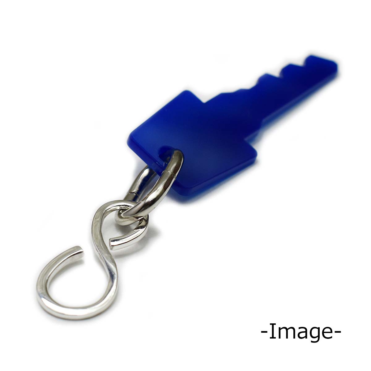 楽天市場】【33×15mm】 シルバー925 カスタムパーツ エイトフック 八の