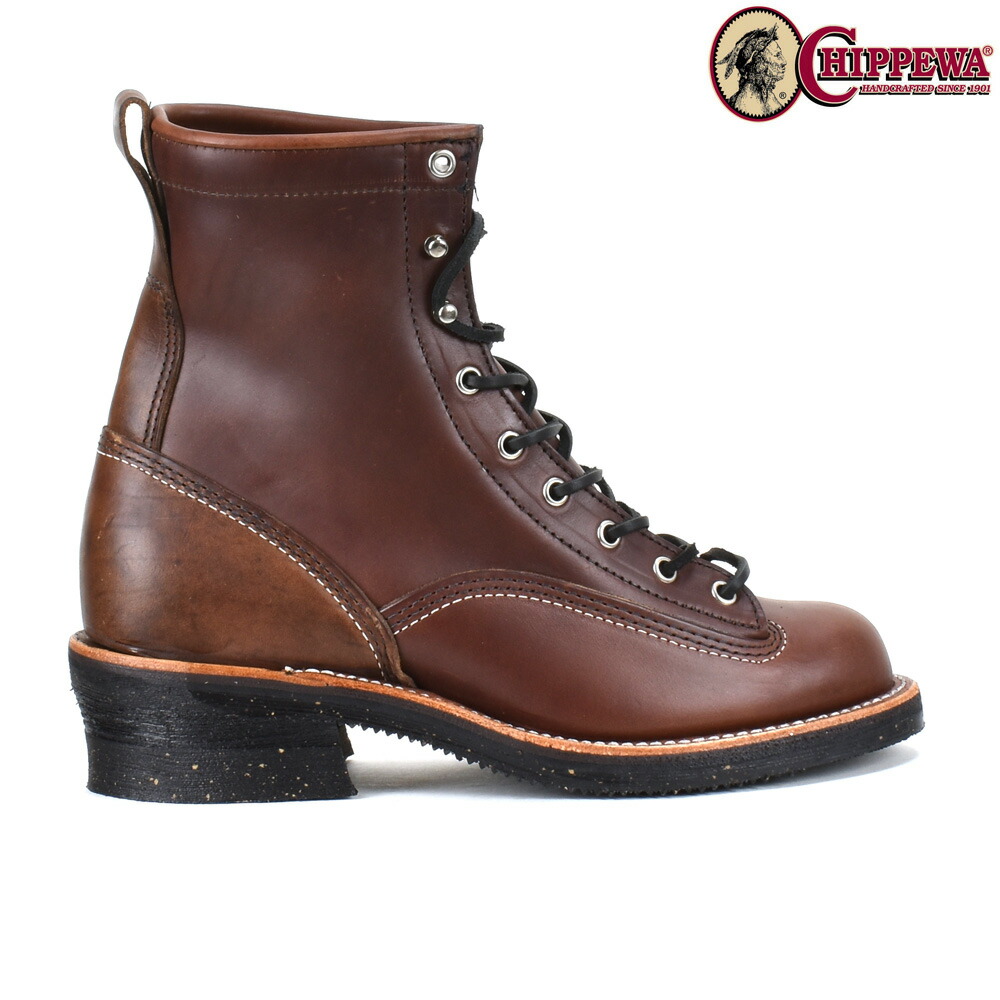 楽天市場】チペワ CHIPPEWA 1042CHO 8 INCH LOGGER BOOTS CHOCOLATE