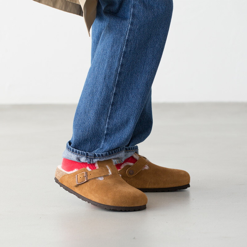 楽天市場】ビルケンシュトック ボストン シアリング スエードレザー