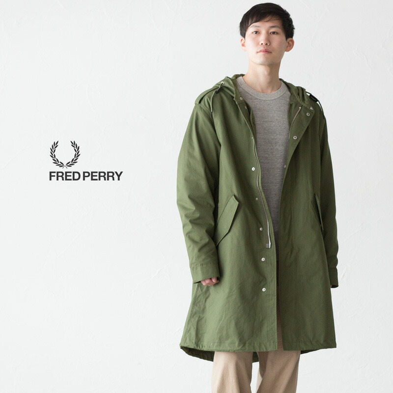 楽天市場】フレッドペリー モッズコート M-51 FRED PERRY ミリタリー