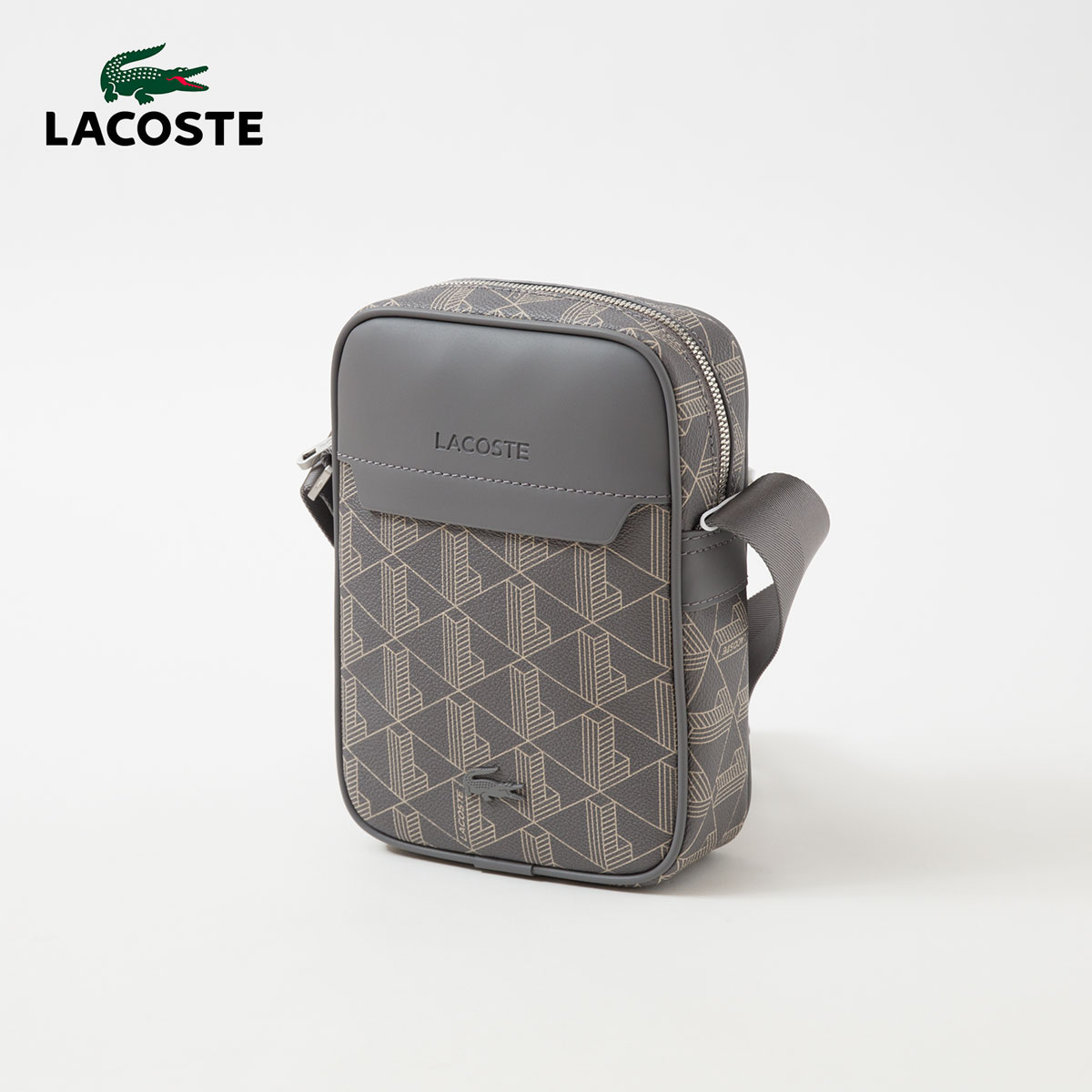楽天市場】ラコステ ザ ブレンド モノグラム バーティカル ショルダー