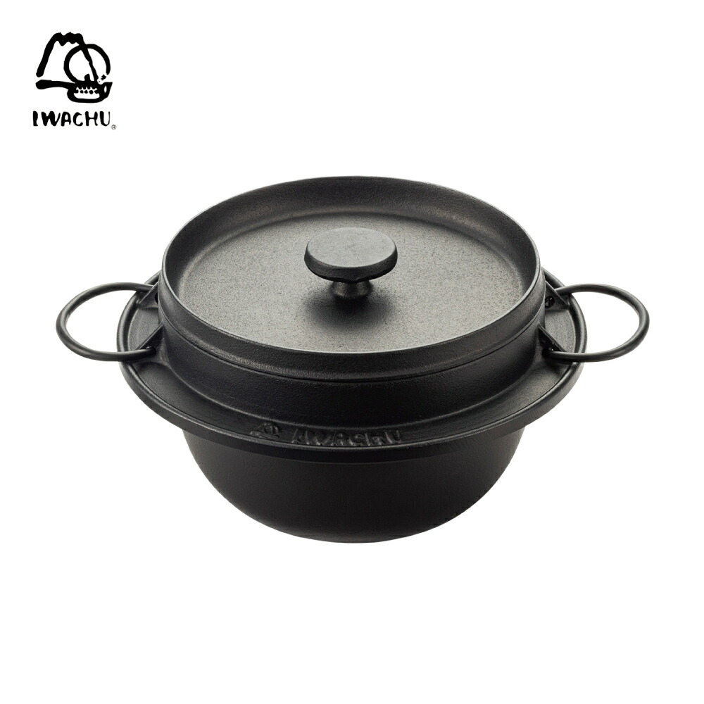 楽天市場】岩鋳 南部鉄器 ごはん鍋 3合 直火 IH対応 【 ご飯鍋 三合