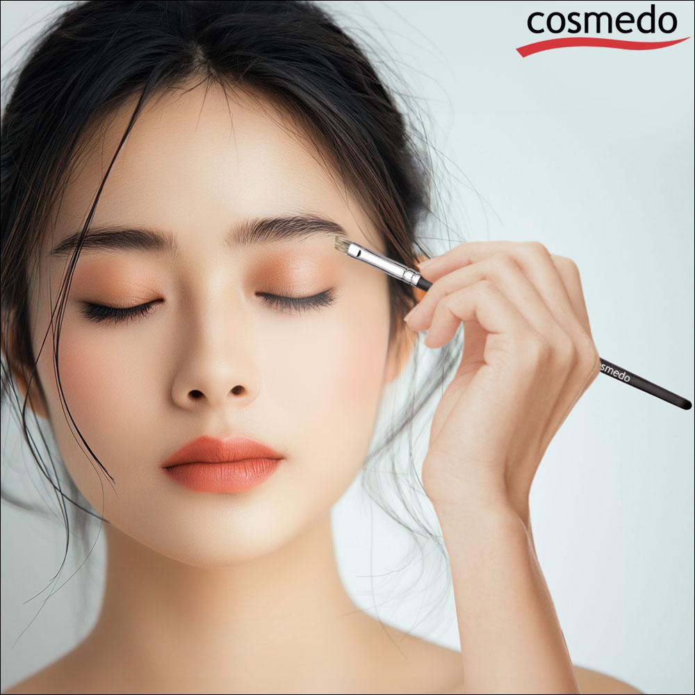 楽天市場】【大人気】眉尻も細く描ける！ 熊野筆 アイブロウブラシ 水