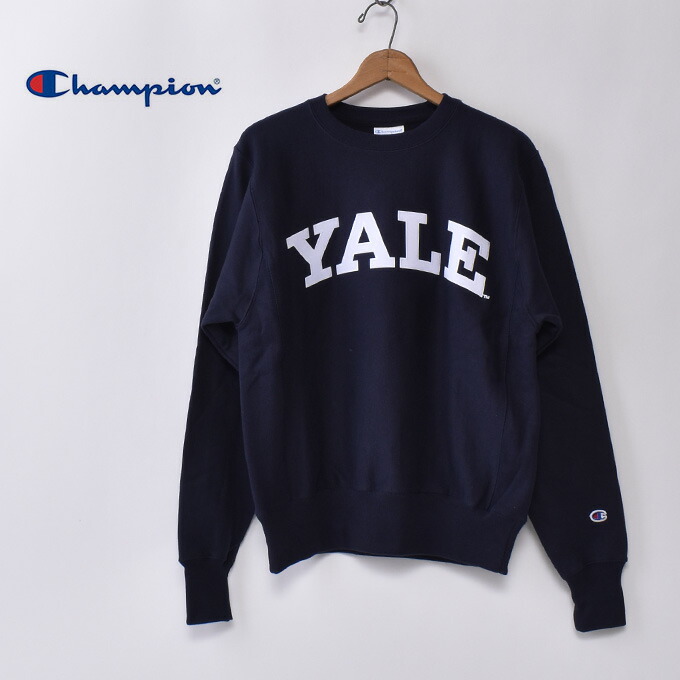 楽天市場】【Champion】チャンピオンUS企画 YALE UNIV Reverse Weave