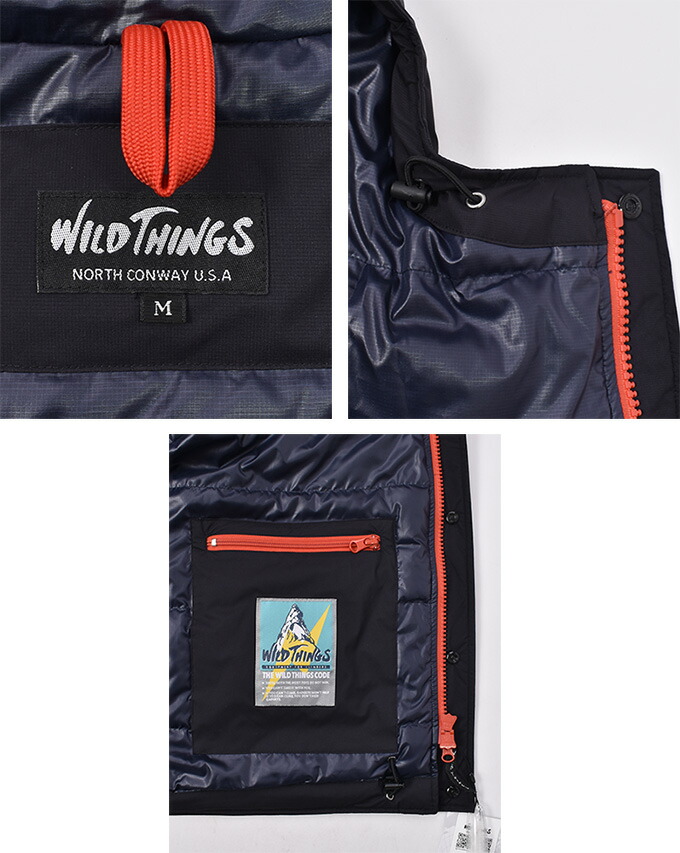 楽天市場】WILDTHINGS / MAKALU JACKET (WT24117SK) / BLACKワイルド
