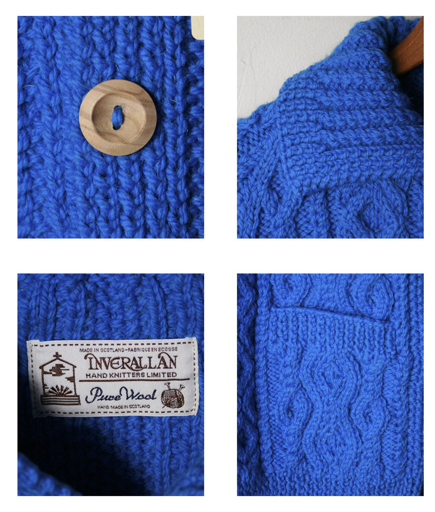 楽天市場】正規品【INVERALLAN】インバーアラン3A Lumber Cardigan