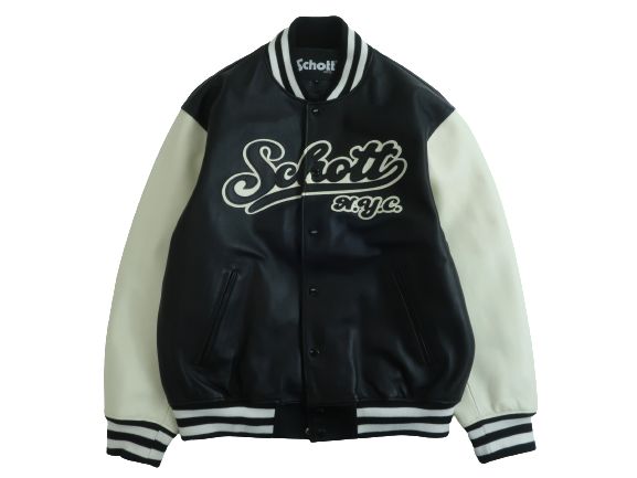 楽天市場】Schott N.Y.C. ショット FULL LEATHER STADIUM JACKET