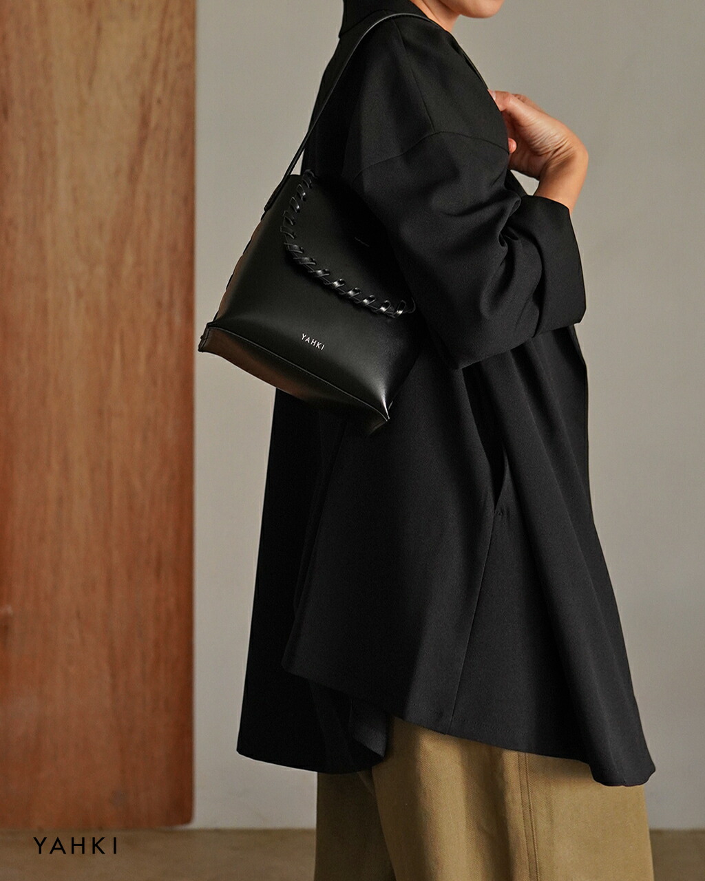 楽天市場】ヤーキ YAHKI ショルダー ハンドバッグ 肩掛け 手持ち ミニ