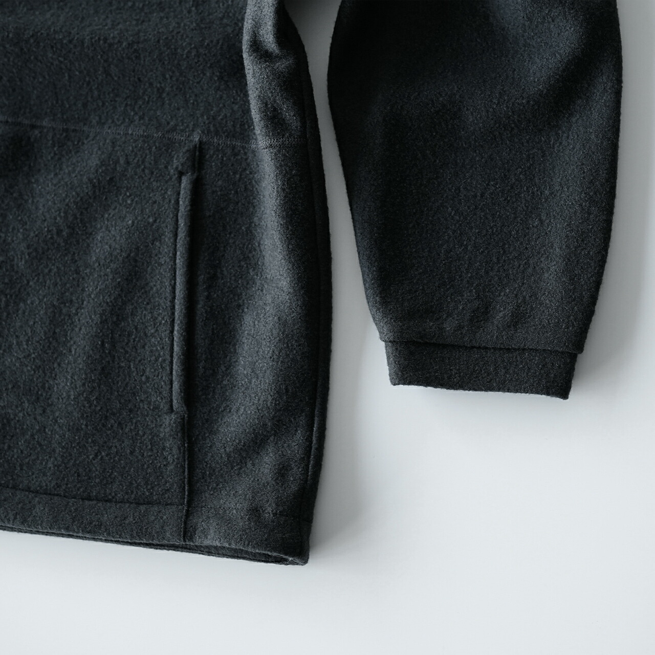 楽天市場】スティルバイハンド STILL BY HAND フリース ウール ジップ