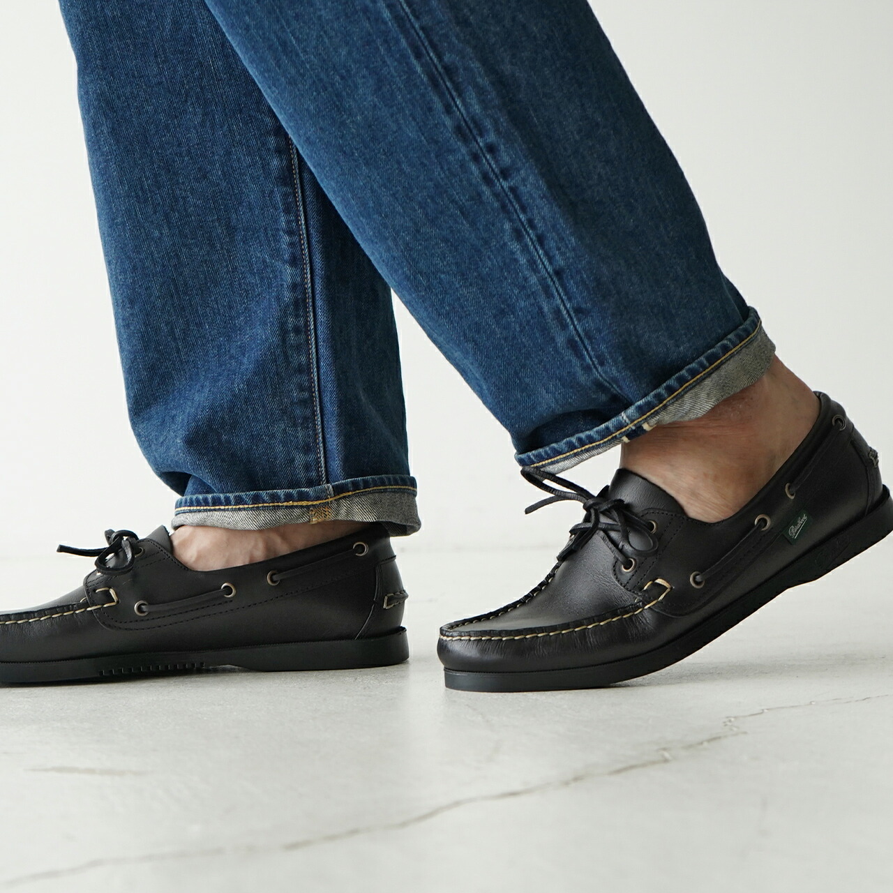 楽天市場】パラブーツ Paraboot BARTH MARINE デッキシューズ メンズ