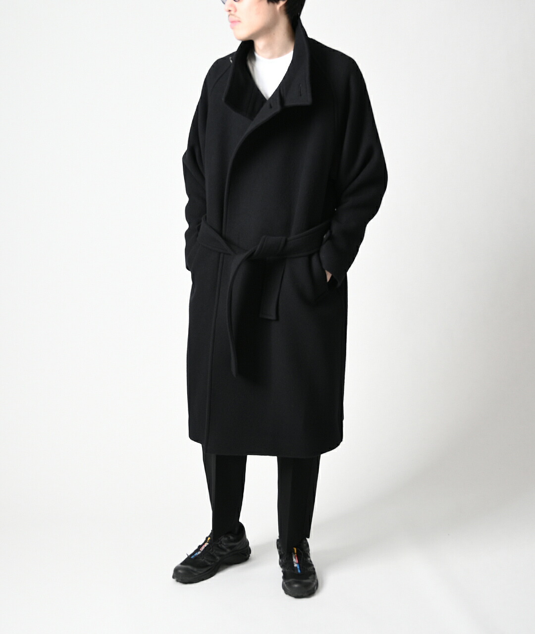 楽天市場】レインメーカー RAINMAKER スタンドカラー ベルテッド