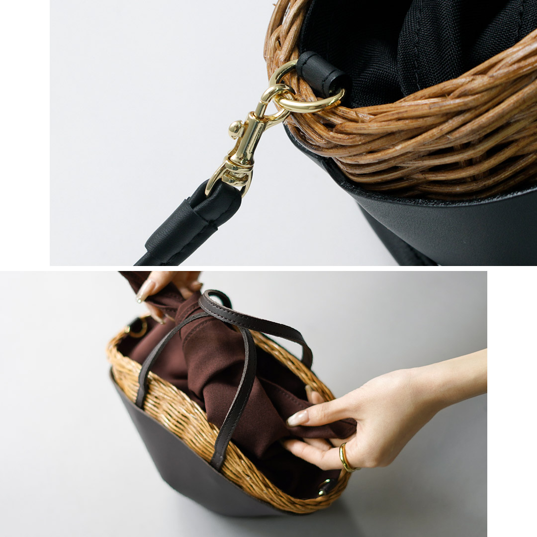 楽天市場】【動画あり】BAGMATI（バグマティ） ショルダー かごバッグ