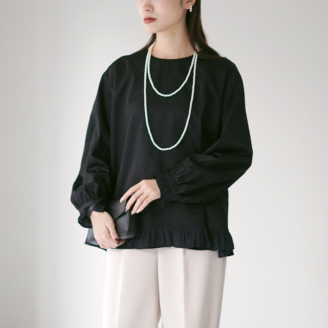 楽天市場】TUMUGU（ツムグ） コットンサテン プルオーバー