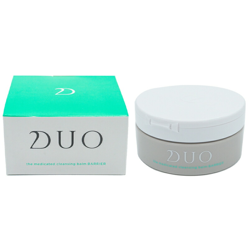 楽天市場】DUO デュオ ザ 薬用クレンジングバーム バリア 緑箱 90g