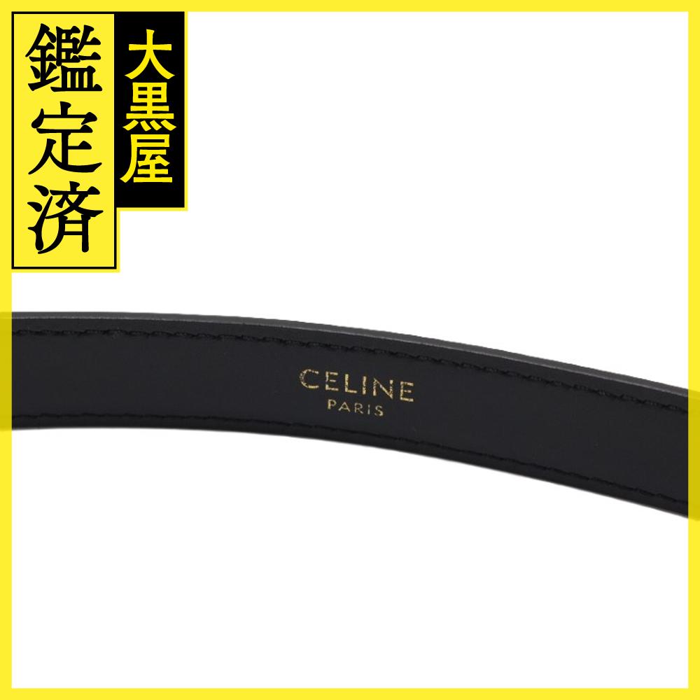 楽天市場】CELINE セリーヌ スモール トリオンフ ベルト 70 45AX63A01