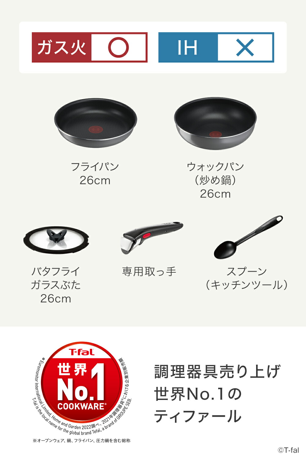 楽天市場】ティファール フライパンセット インジニオ・ネオ フレーズ