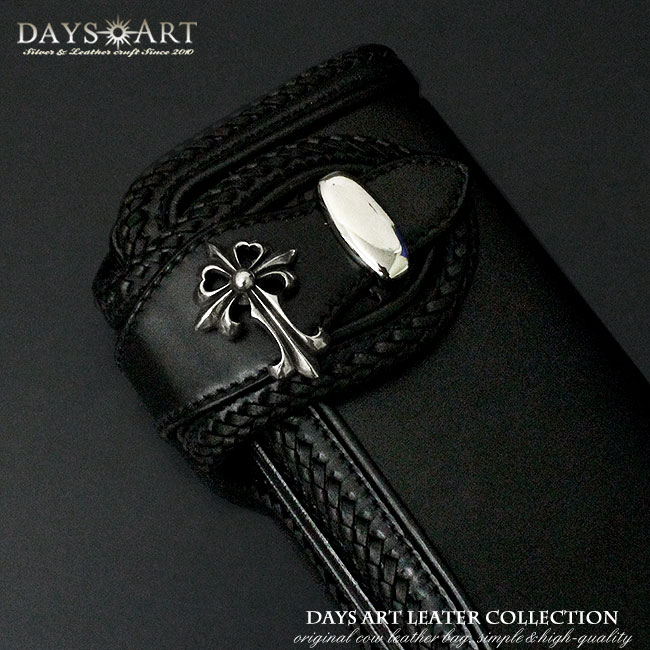 楽天市場】ピューター製 ビッグクロスコンチョ 十字架 【 長財布