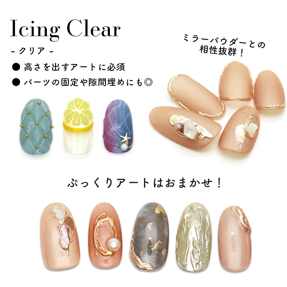 楽天市場】ネイルタウンジェル アイシングジェル 詰め替えタイプ