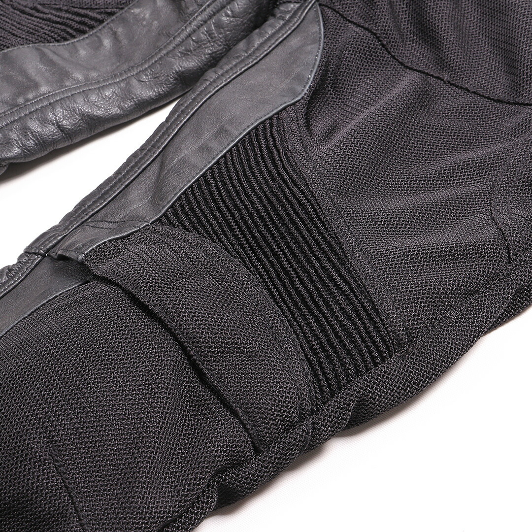 楽天市場】バイク メッシュパンツ メンズ プロテクター付き 本革