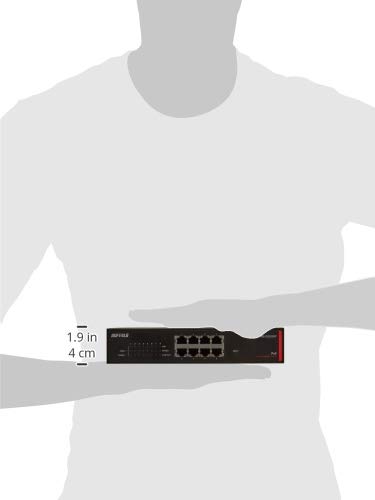 楽天市場】BS-GS2008P BUFFALO レイヤー2 Giga PoE スマートスイッチ 8