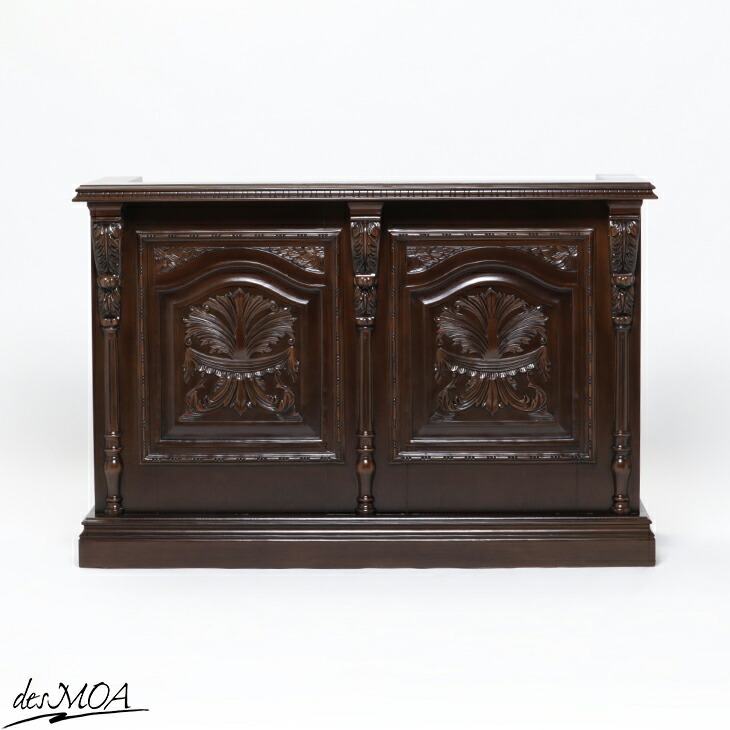 楽天市場】バロック アンティーク調 カウンター 1.5M幅 レジカウンター