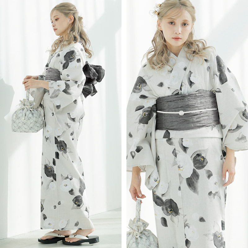 楽天市場】浴衣 レディース 5点セット （ゆかた・しわ兵児帯・下駄