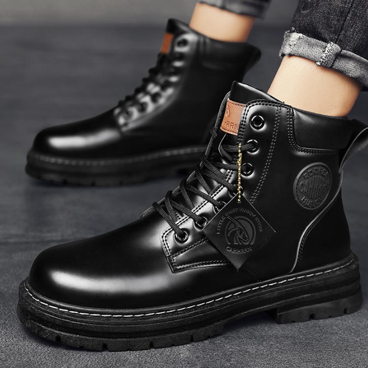 楽天市場】ブーツ メンズ ワークブーツ 編み上げ ショートブーツ