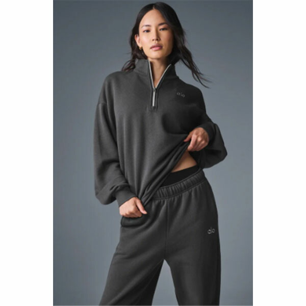 楽天市場】☆ ALO Yoga ☆ アコレード 1/4 ジップ プルオーバー