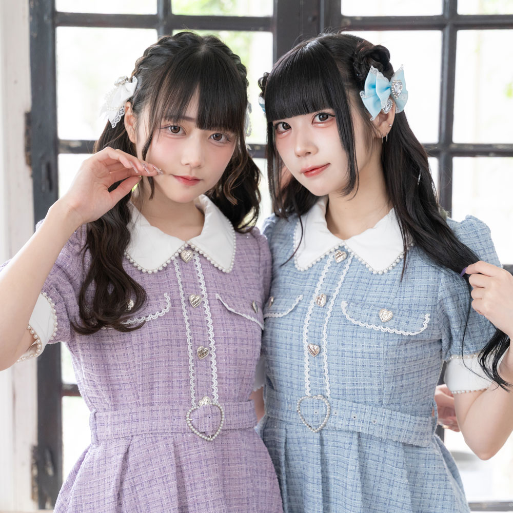 楽天市場】【SALE】 サマーツイードハートパールワンピース : 夢展望