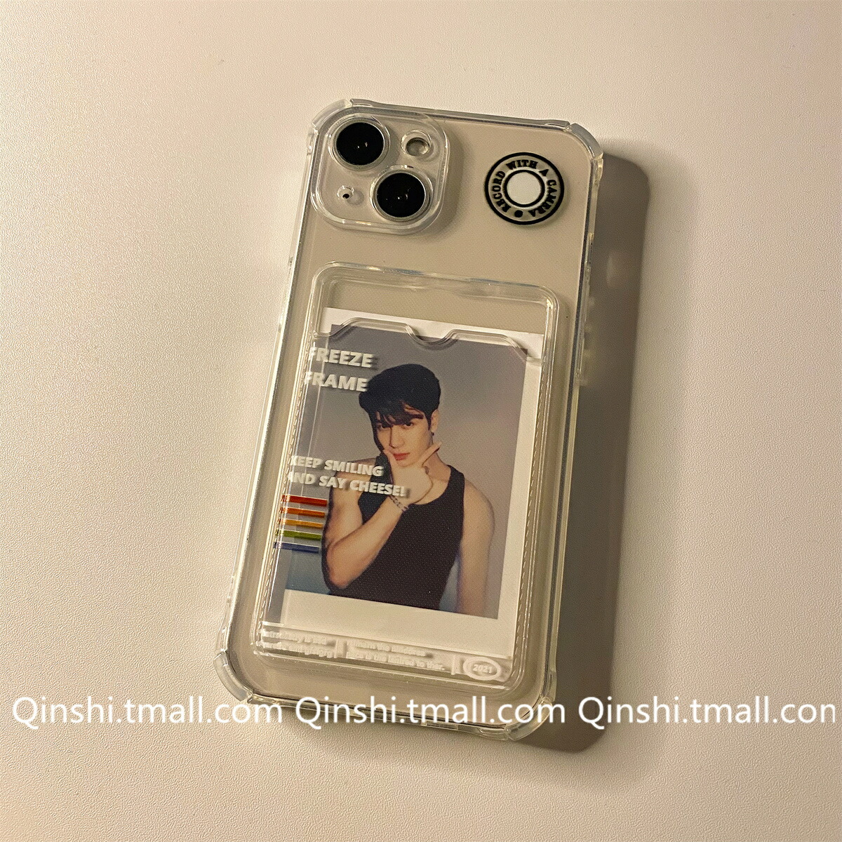 楽天市場】iPhoneケース カード収納 チェキ トレカ 推しアピ ソフト