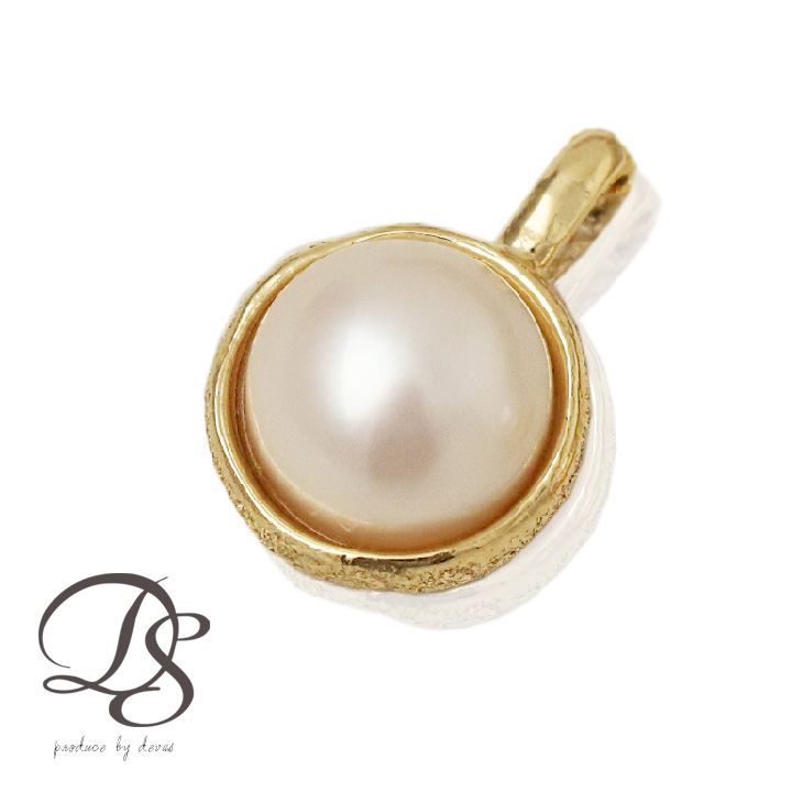 楽天市場】18金 ペンダントトップ k18 レディース シンプル 本真珠