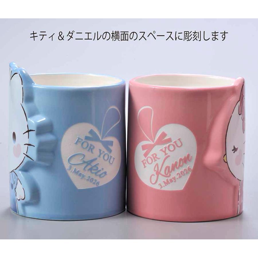 激レア】 ハートトレイ付きスタンド・キティ＆ダニエルウエディング