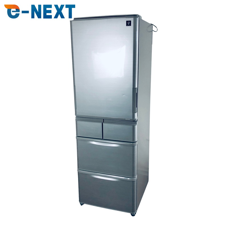 持ち帰り大歓迎シャープ 冷蔵庫 SJ-W412D-S 412L 両開き2018年