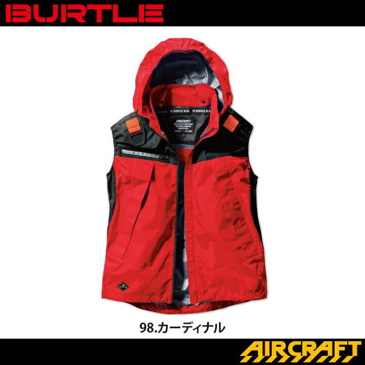 楽天市場】バートル 空調ウェア ベスト 服のみ AC1194 エアークラフト