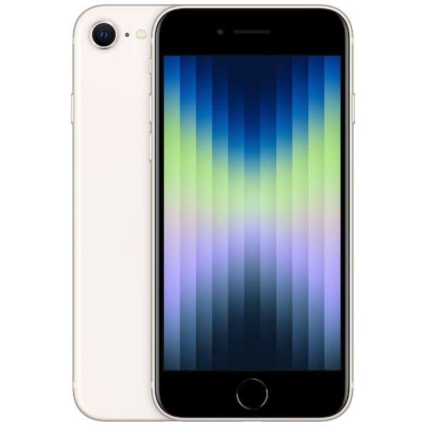 楽天市場】iPhone SE (第3世代) 64GB SIMフリー [スターライト] MMYD3J