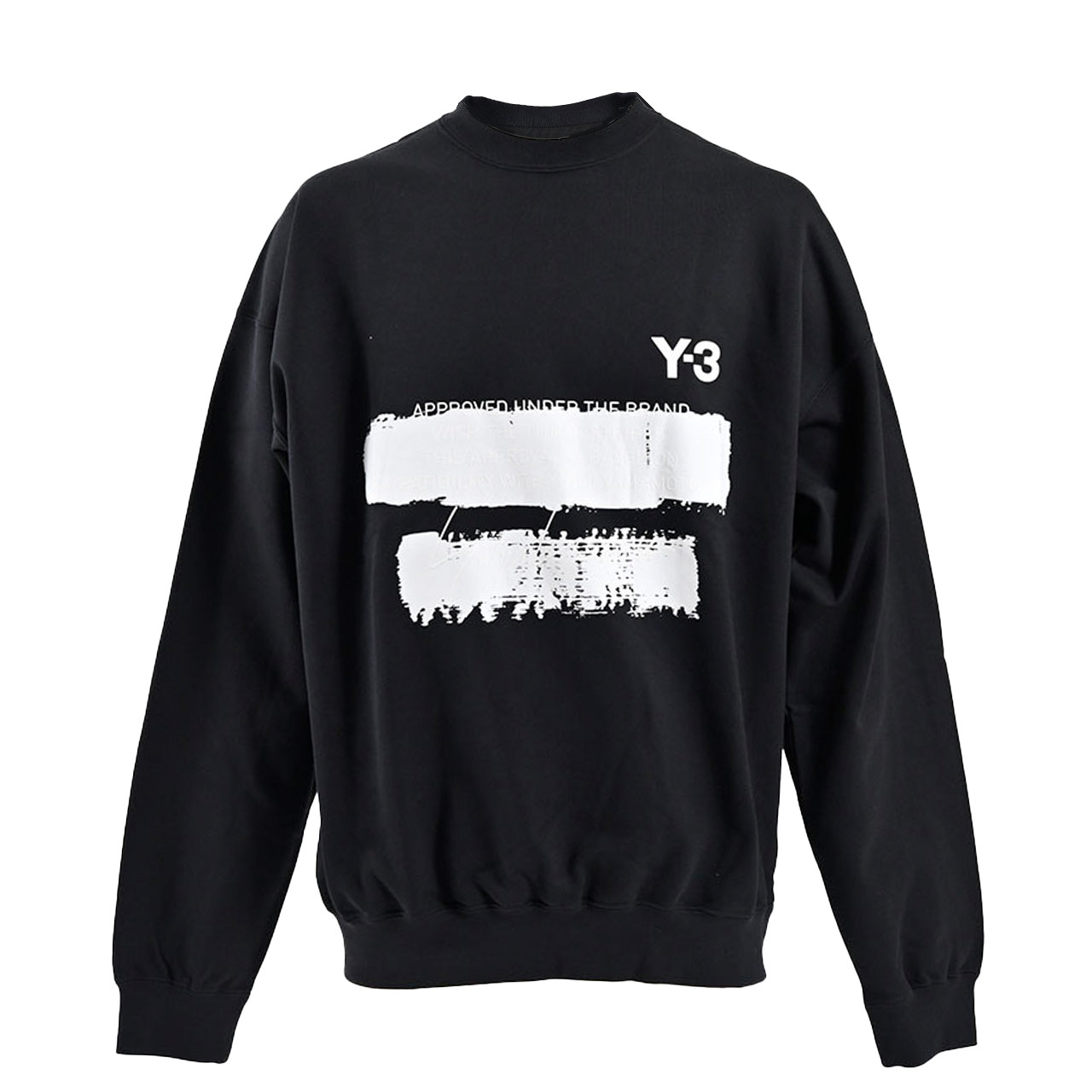 楽天市場】ワイスリー Y-3 トレーナー U GFX CREW JN4881 ブラック